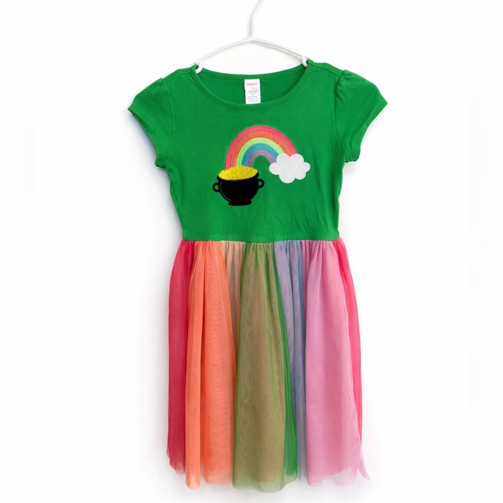 Gymboree Girls Size 7 St.Patricks Day Dress 🍀